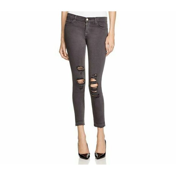 j brand low rise crop skinny